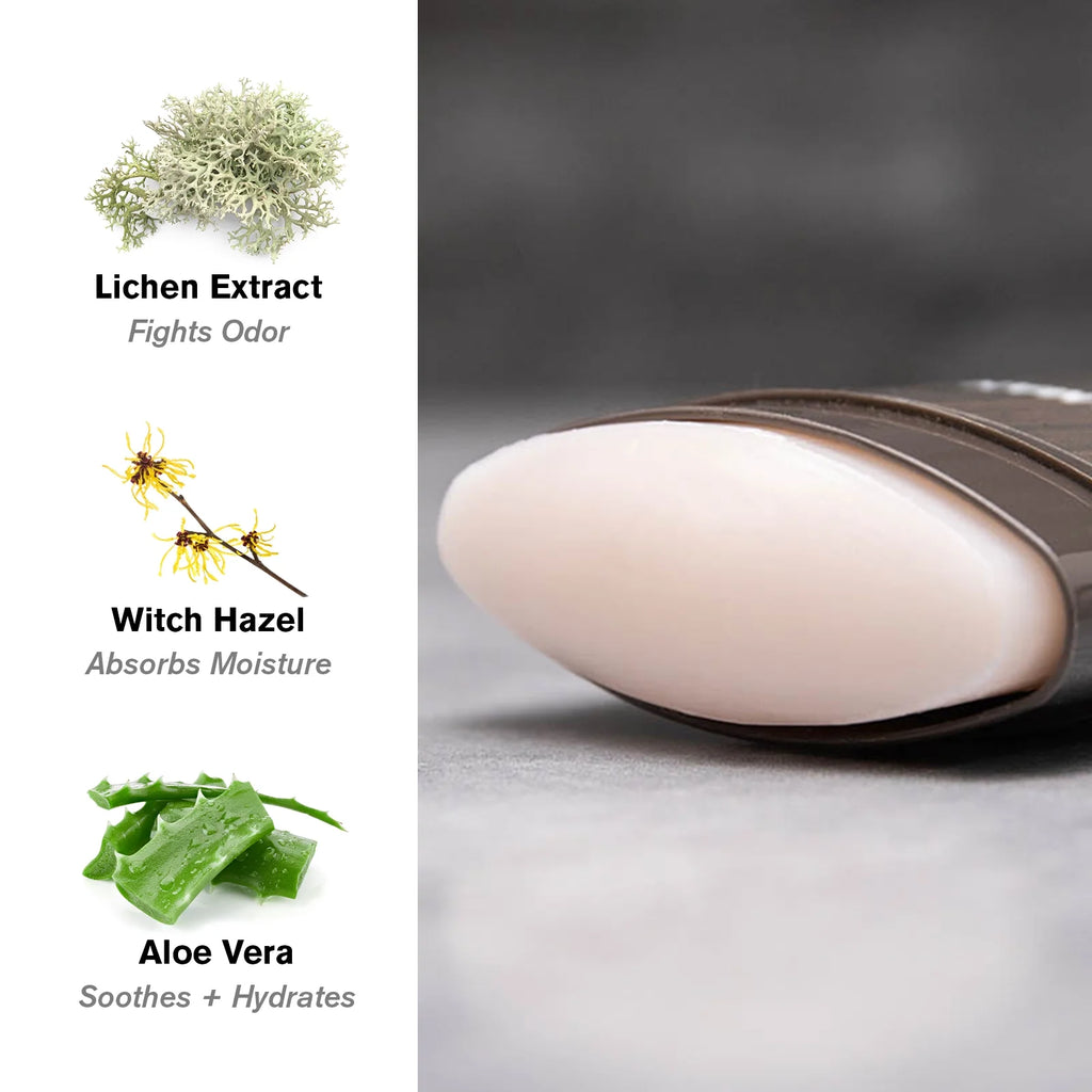 Aluminum Free Deodorant for Men, Sea Salt, Twin Pack, 3Oz Each