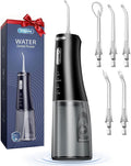 Ultimate Rechargeable Cordless Water Flosser - Adjustable Pressure for Effortless Oral Care at Home or on the Go