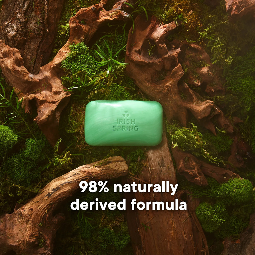 Original Deodorant Bar Soap for Men, with Flaxseed Oil, 3.7 Oz Bar (4 Pack)