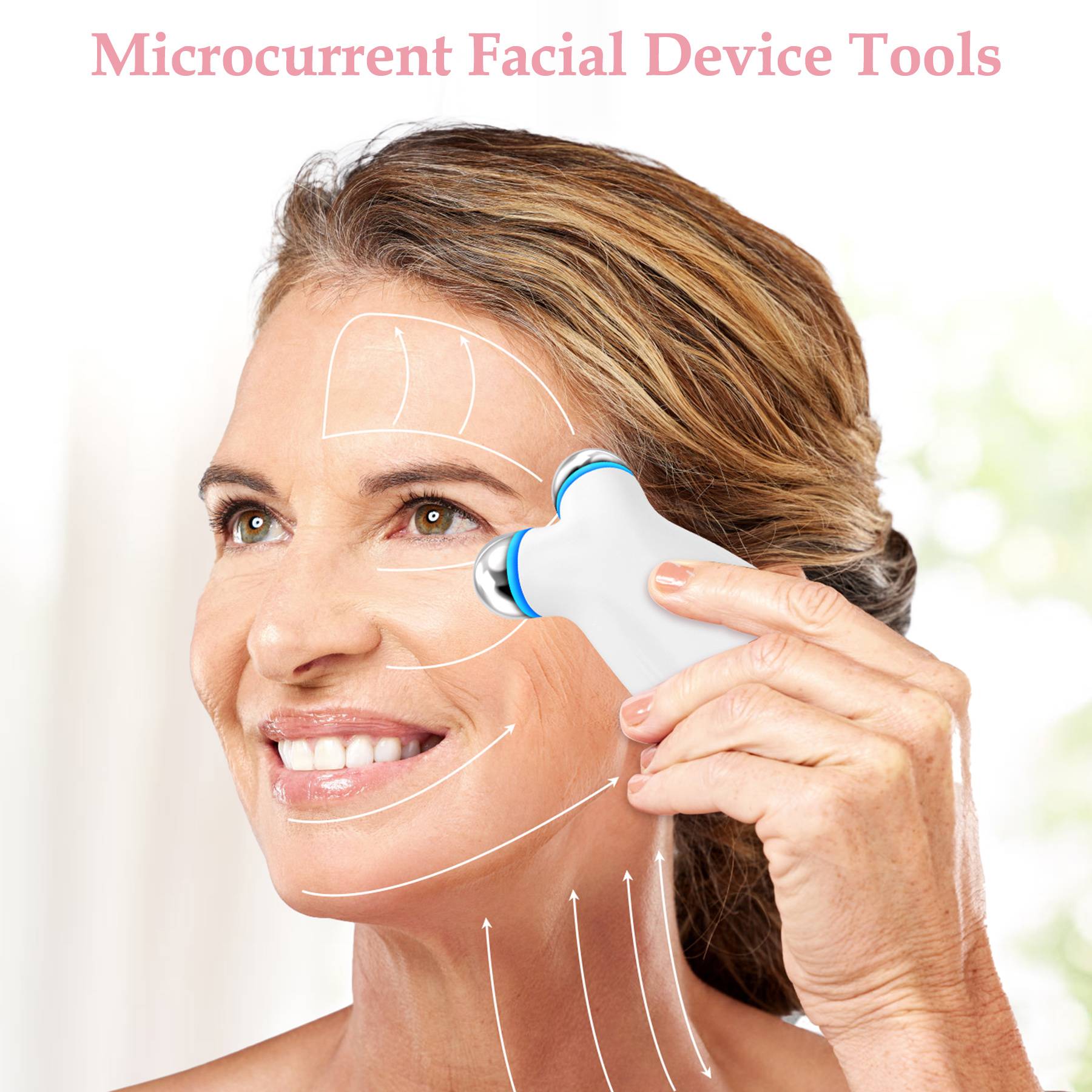 Transform Your Skin with Our Microcurrent Facial Device: Fight Aging and Wrinkles While Maximizing Skin Care Absorption!