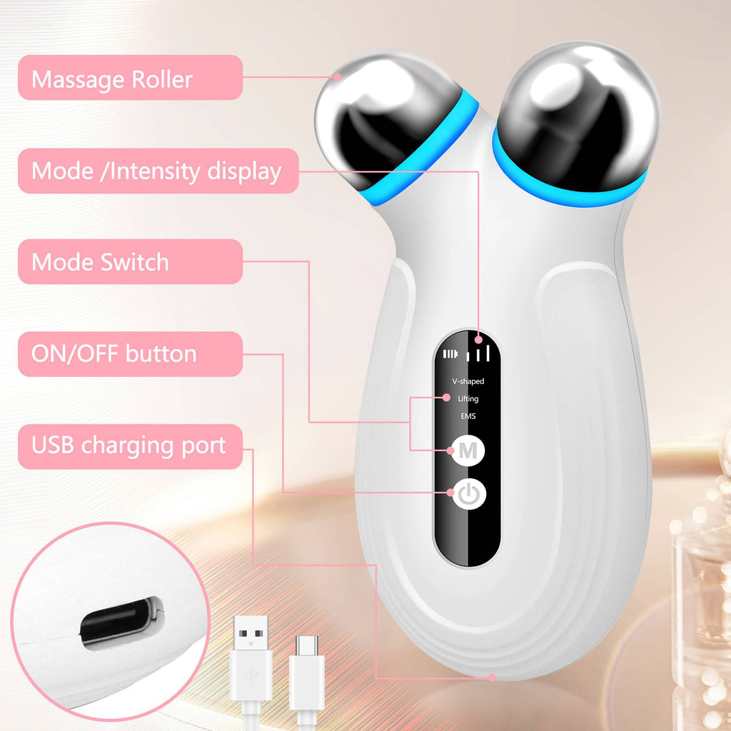Transform Your Skin with Our Microcurrent Facial Device: Fight Aging and Wrinkles While Maximizing Skin Care Absorption!