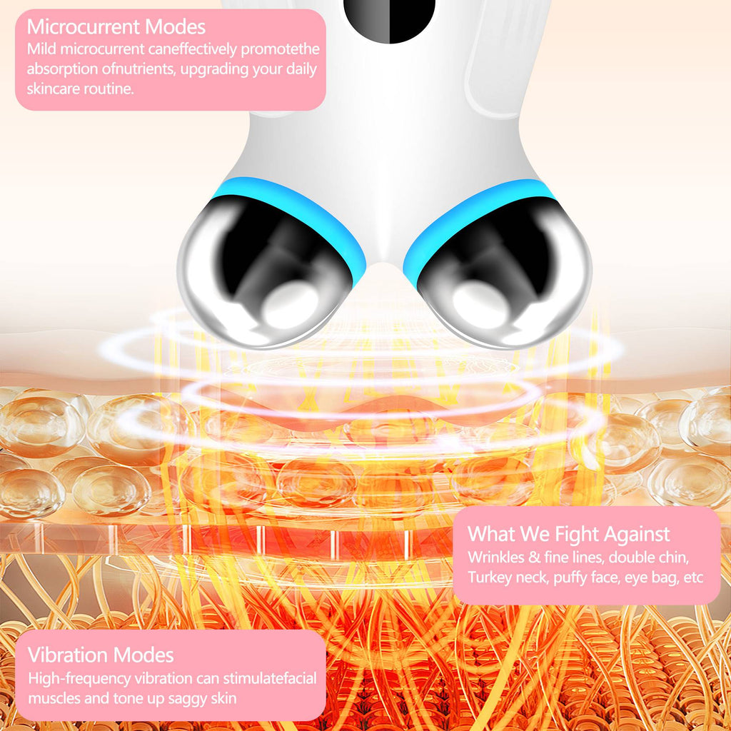 Transform Your Skin with Our Microcurrent Facial Device: Fight Aging and Wrinkles While Maximizing Skin Care Absorption!
