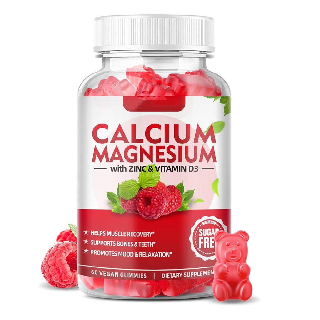 Introducing our delicious Calcium and Magnesium Gummies! Packed with essential nutrients, these tasty gummies support strong bones and muscle function while adding a fun twist to your daily wellness routine.
