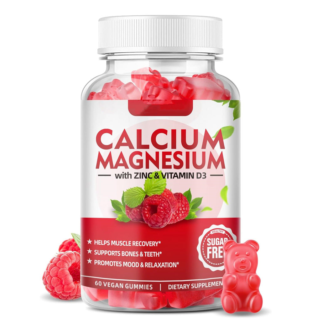 Introducing our delicious Calcium and Magnesium Gummies! Packed with essential nutrients, these tasty gummies support strong bones and muscle function while adding a fun twist to your daily wellness routine.