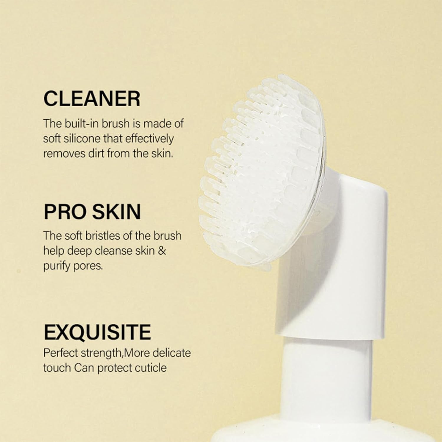 Turmeric Acid Foaming for Deep Cleansing, Hydrating and  Skincare Facials Wash Suitable for All Skin types 1PCS (1)