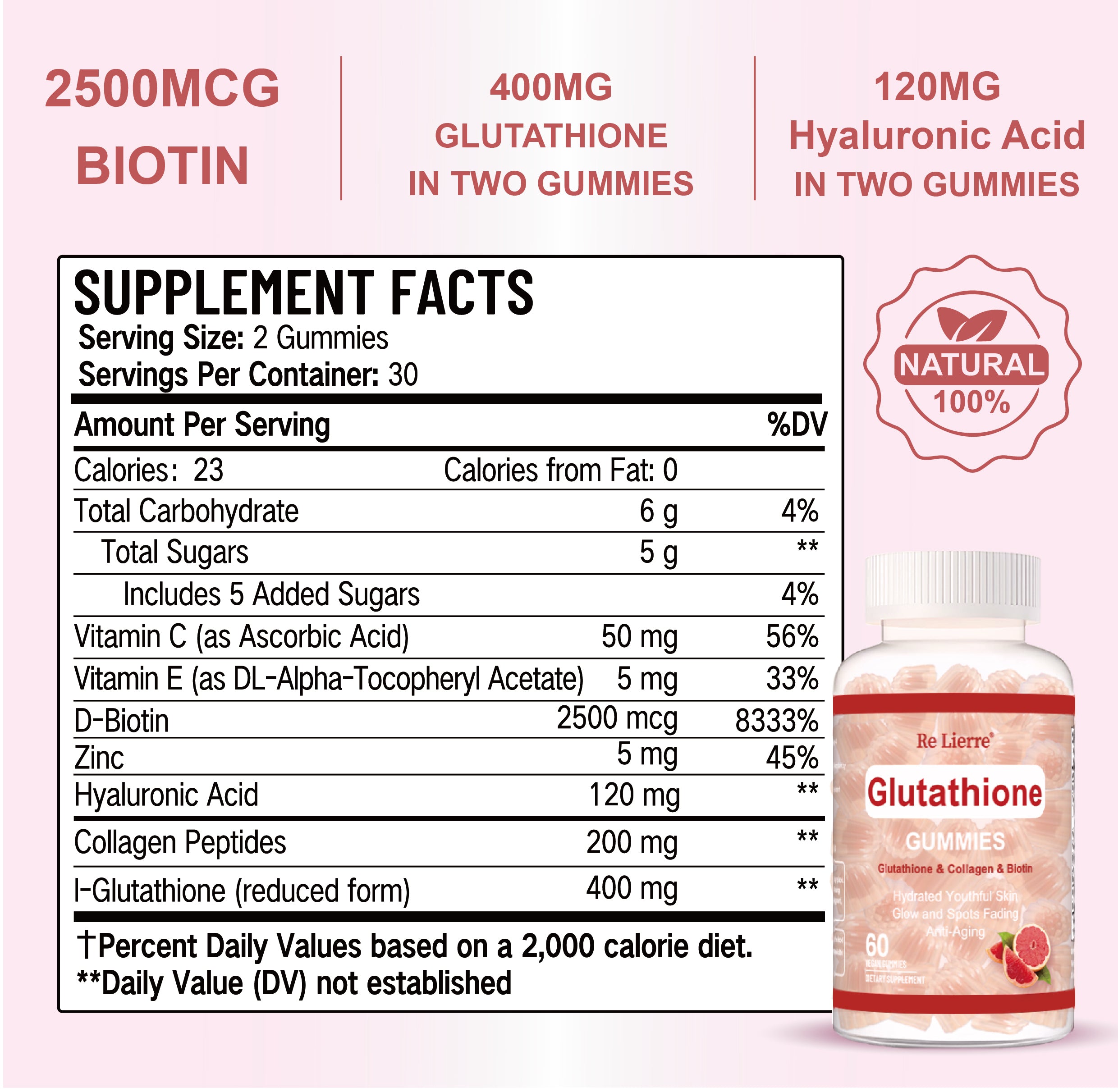 Discover the benefits of our delicious Grapefruit-Flavored Glutathione Collagen Gummies! These tasty gummies combine the power of glutathione and collagen to support your skin's health and promote a youthful glow.