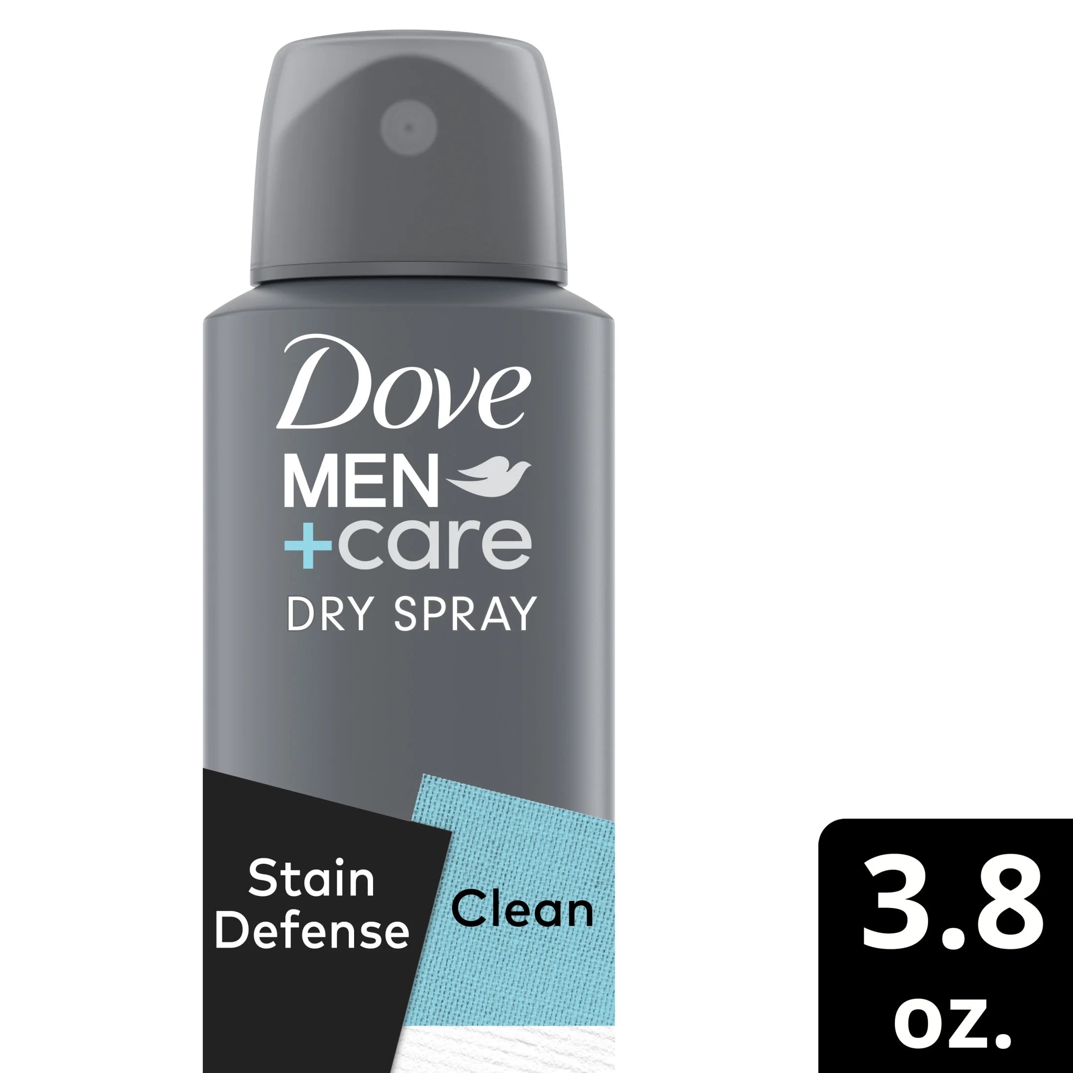 Stain Defense Long Lasting Men'S Antiperspirant Deodorant Dry Spray, Clean, 3.8 Oz
